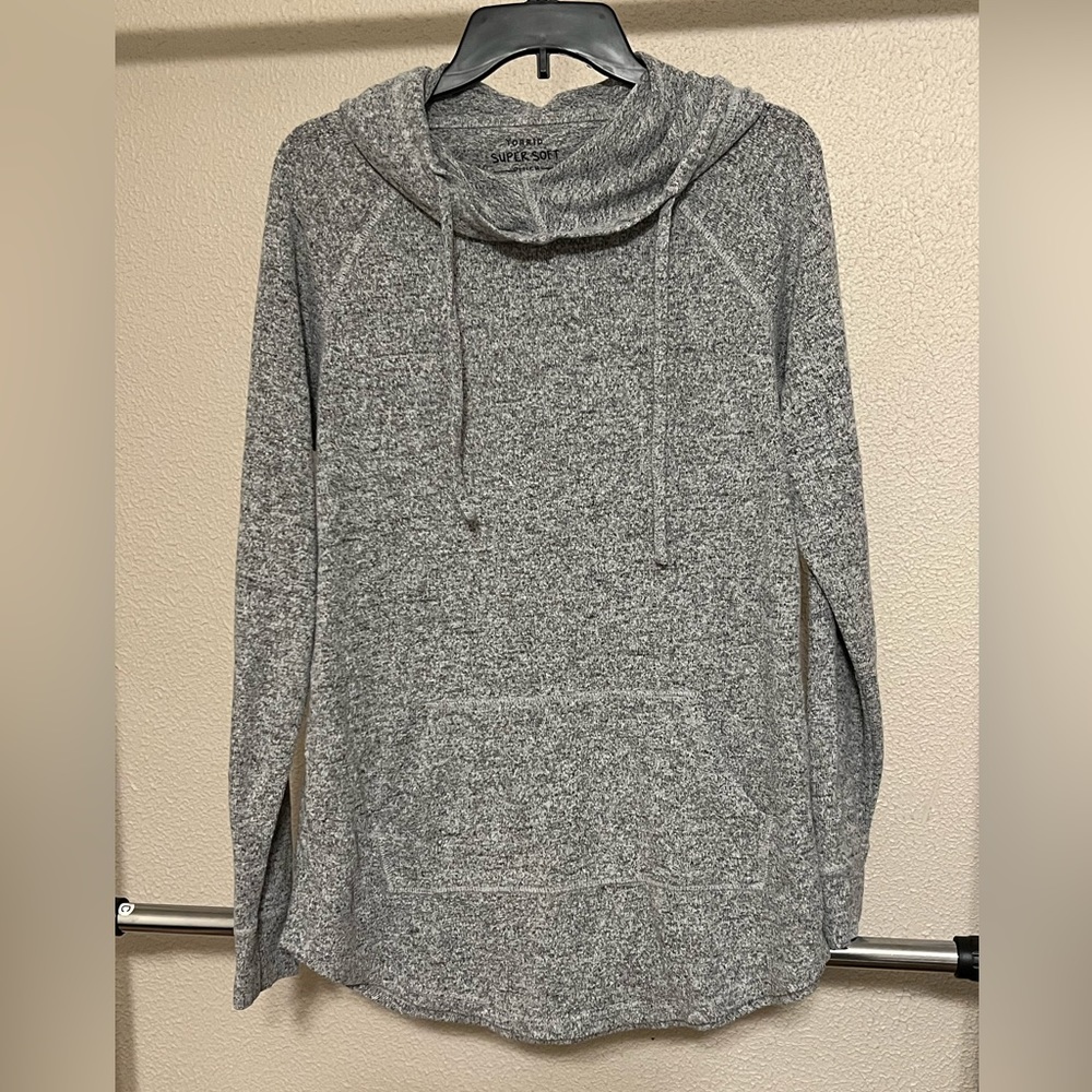 Torrid Super Soft Gray Hoodie SZ 00